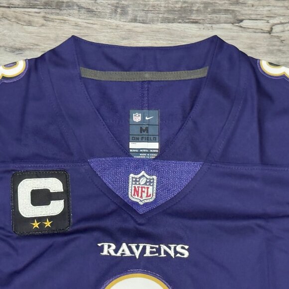 Baltimore Ravens Lamar Jackson #8 Purple Jersey All Stitched Sizes Youth M-XL - Picture 3 of 7